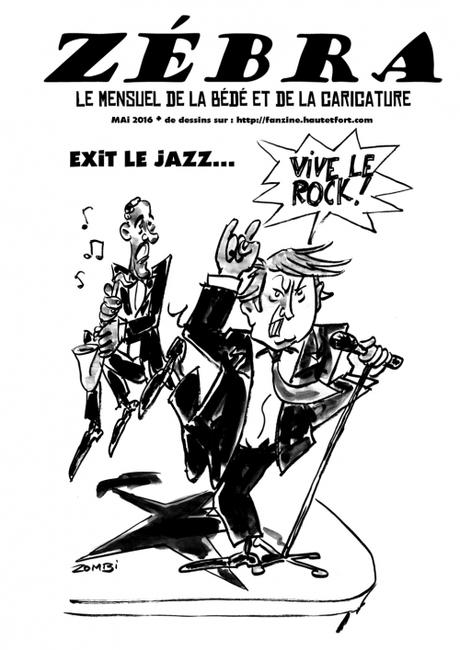 fanzine,bd,zébra,mensuel,mai,abonnement,dessin,presse,caricature,satirique,donald trump,barack obama
