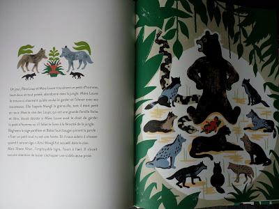 Le livre de la jungle illustré par Laurent Moreau