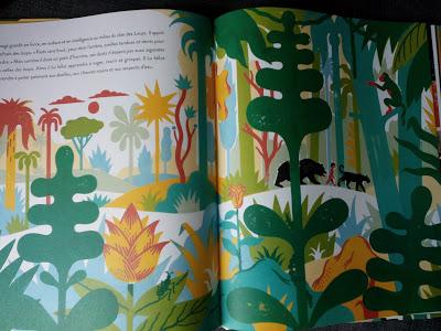 Le livre de la jungle illustré par Laurent Moreau