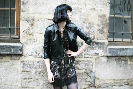 perfecto cuir robe