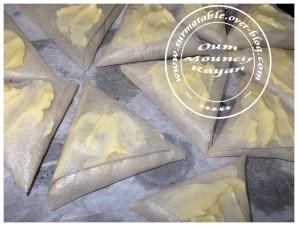 Triangles au Poulet: Entrée pour Ramadan