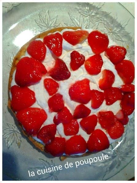 Layer cake aux fraises au thermomix ou sans 