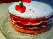 Layer cake fraises thermomix sans