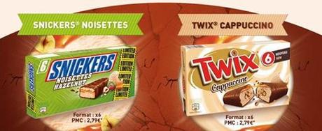 snickers twix mars