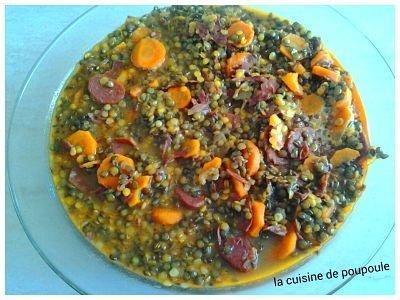 Lentille au chorizo