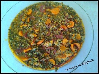 Lentille au chorizo