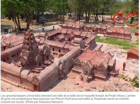 Temple Preah Vihear en Thaïlande, tu veux ou, tu veux pas ?