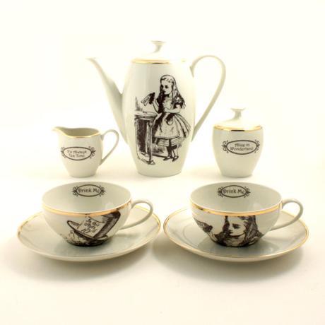 Service à thé Alice au pays des merveilles