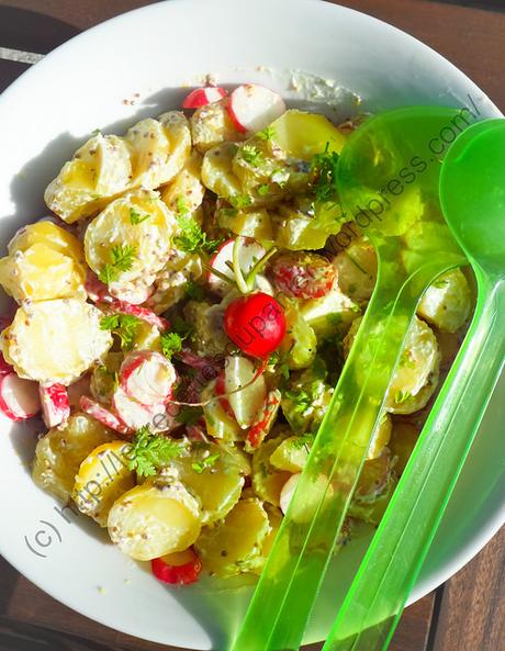 Salade de radis et pommes de terre / Radish and Potato Salad