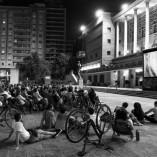 Pédaler pour regarder son film