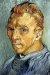 1889, Vincent van Gogh : Portrait de l'artiste sans barbe