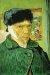 1889, Vincent van Gogh : Autoportrait à l'oreille bandée