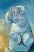 1887-88, Vincent van Gogh : Statuette de plâtre d'un torse féminin