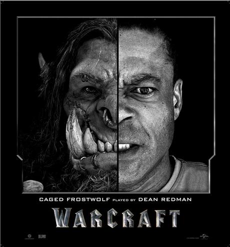 Warcraft' actors and their CGI characters2