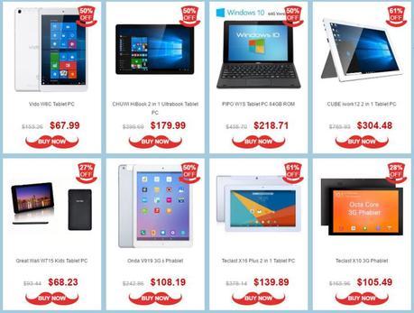 Gearbest Spring Discount 2016 tablettes
