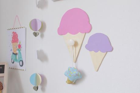 DIY : Patères Ice cream !