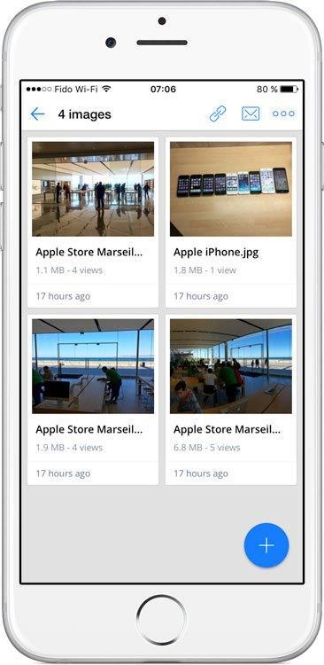 Jumpshare iOS pour iPhone partage tous vos fichiers! Jumpshare iOS pour iPhone partage tous vos fichiers!