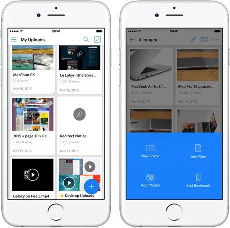 Jumpshare iOS pour iPhone partage tous vos fichiers! Jumpshare iOS pour iPhone partage tous vos fichiers!