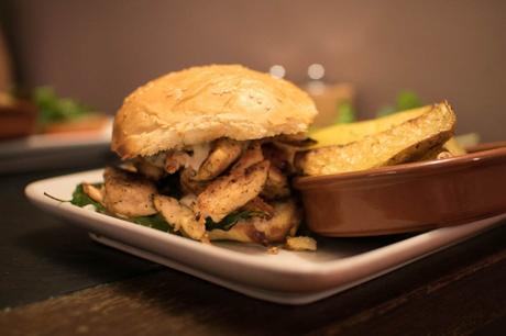 hamburger poulet chevre
