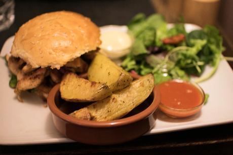 mal barré poulet chevre