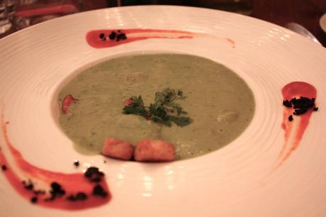 Velouté de petits pois© P.faus