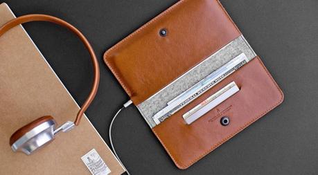 Handwers: le fabuleux portefeuille en cuir et laine pour iPhone 6s