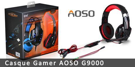 Casque gamer Aoso G9000 Casque AOSO G9000 Gamer
