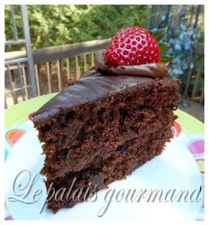 Gâteau triple chocolat à la mayonnaise