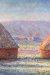 1889, Claude Monet : Les Meules, effet de gelée blanche