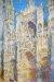 1894, Claude Monet : La cathédrale de Rouen, façade Ouest, soleil