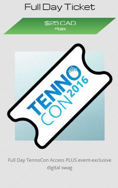 Billets TennoCon 2016 London Ontario