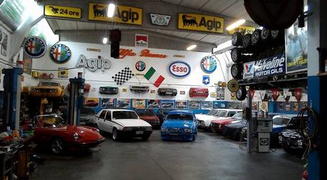 Vous connaissez le Garage 66 ? Un paradis #ALfaRomeo