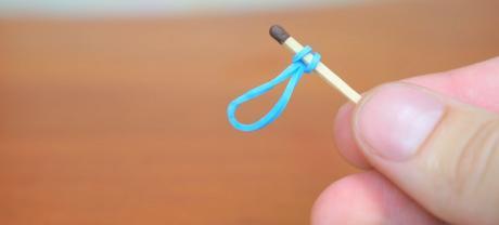 Astuce : comment allumer une allumette sans frottoir ?