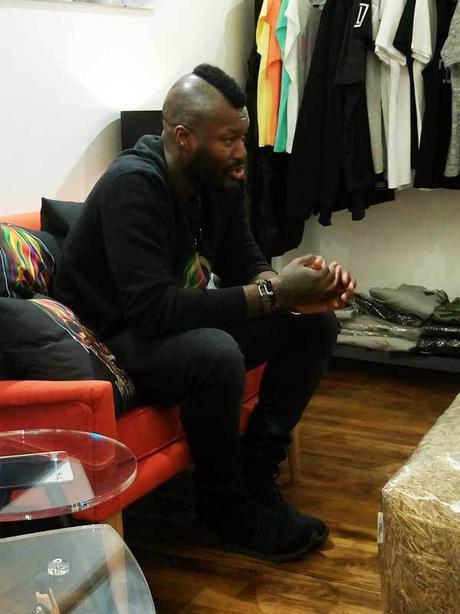 Mondesign accueille Djibril Cissé dans son Pop-up-Store