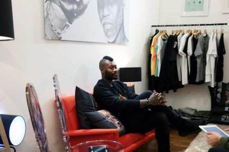 Mondesign accueille Djibril Cissé dans son Pop-up-Store