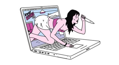 Dark and funny original illustrations by Sean Morris