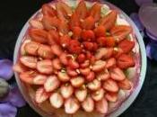 Dacquoise pistache fraises pour fête mères