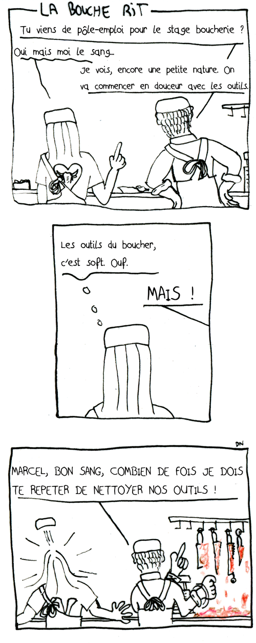 7BD du mois sur le thème Sang et Tripes ! Ca va faire mal...