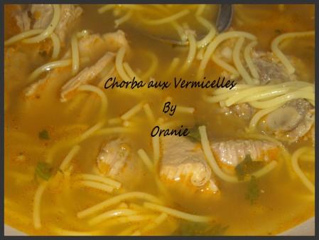 CHORBA AUX VERMICELLES