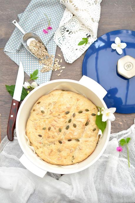 Pain maison aux graines [ En Cocotte ]