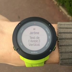 Test de la Suunto Ambit3 Vertical : une Ambit3 Trail