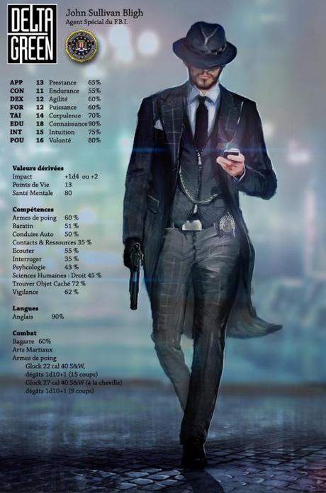 John Sullivan Bligh un agent du FBI qui a la classe !