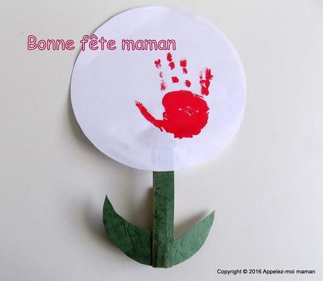 DIY : Une fleur aimantée pour maman ♥