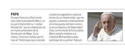 Traditionnel échange d'amabilités pour le 25 Mai [Actu]