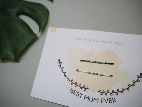 carte maman bracelets
