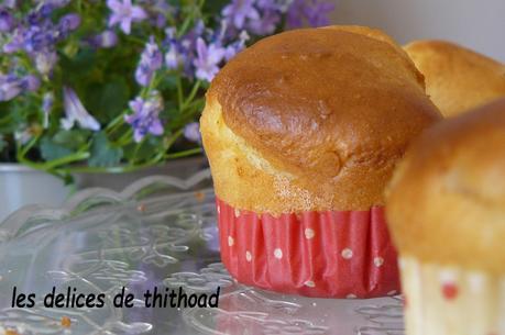 muffins au yaourt, confiture et huile d'olive