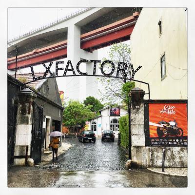 Lisbonne / J'ai adoré La LX Factory ... même sous la pluie /