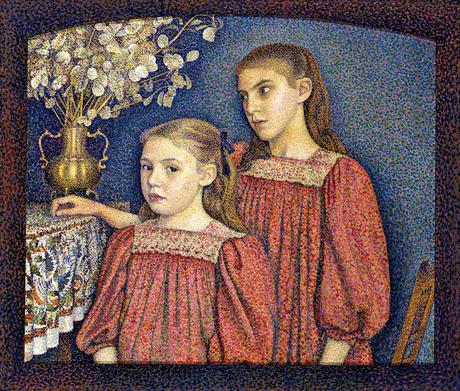 Ce que l'art ne nous dit pas: Georges Lemmen, Les sœurs Serruys, 1894.