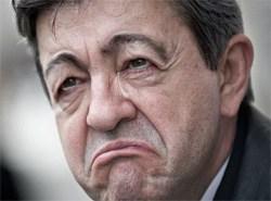 mélenchon triste