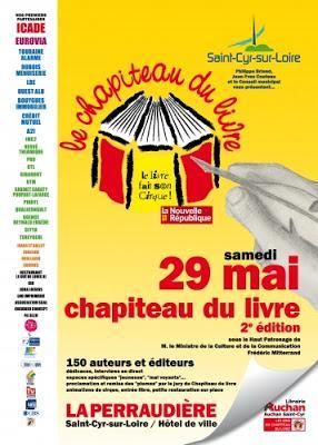 8e édition du Chapiteau du Livre à St-Cyr-sur-Loire (37)